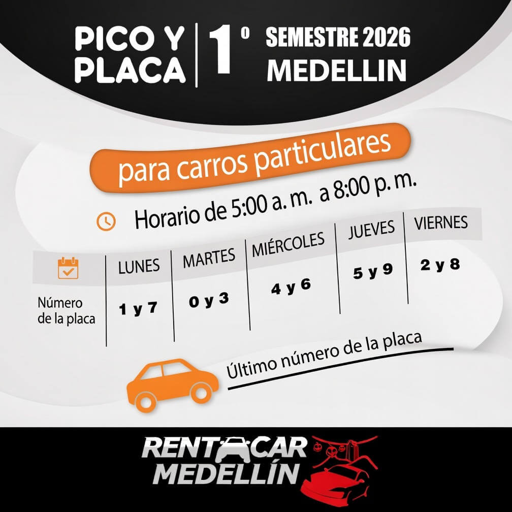 Pico y placa en Medellín